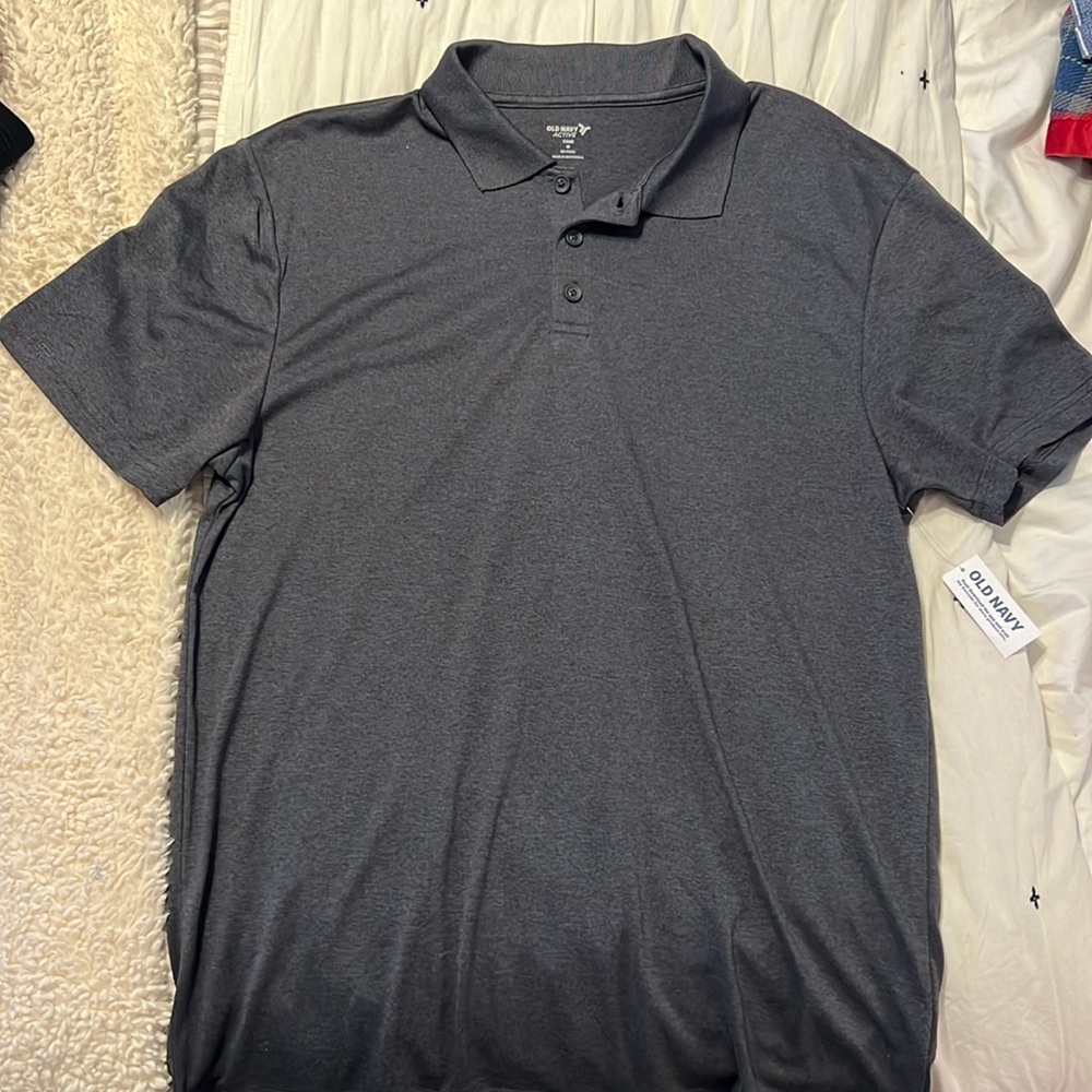 men’s activewear polo.